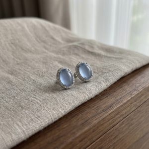 輕奢藍寶石耳飾